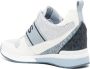 Michael Kors Maven Mixed-Media monogram-pattern sneakers White - Thumbnail 3