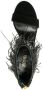 Michael Kors Meena 110mm feather-embellished sandals Black - Thumbnail 4
