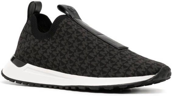 Michael Kors Miles logo-print slip-on sneakers Black