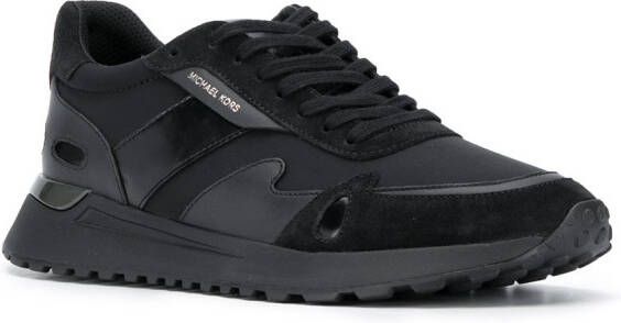 Michael Kors Miles panelled low-top sneakers Black