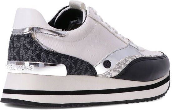 Michael Kors monogram-detail low-top sneakers White