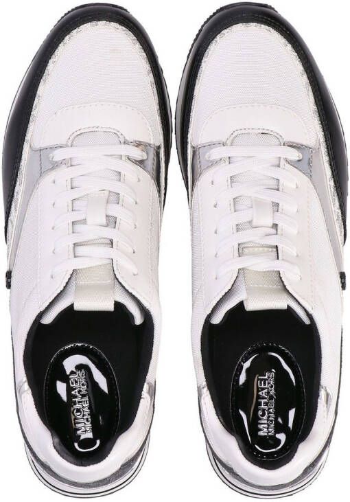 Michael Kors monogram-detail low-top sneakers White