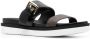 Michael Kors Amos leather gladiator sandals Black - Thumbnail 2