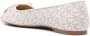 Michael Kors monogram-pattern ballerina shoes Neutrals - Thumbnail 3