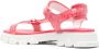 Michael Kors monogram-print leather sandals Pink - Thumbnail 3