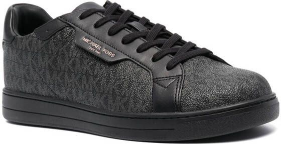 Michael Kors monogram print sneakers Black