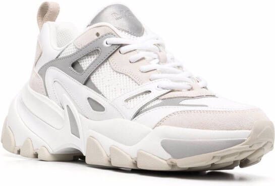 Michael Kors Nick panelled chunky sneakers White