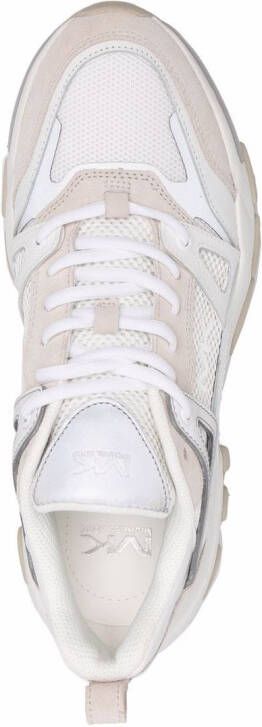 Michael Kors Nick panelled chunky sneakers White