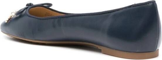 Michael Kors Nori leather ballerina shoes Blue