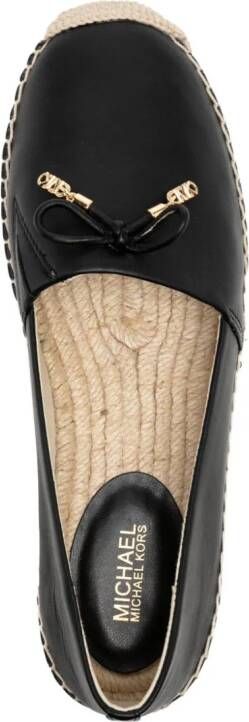 Michael Kors Nori leather espadrilles Black