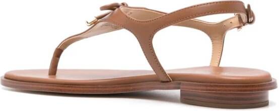 Michael Kors Nori leather sandals Brown