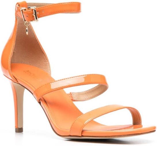 Michael Kors open-toe strap sandals Orange