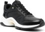 Michael Kors Orion chunky-sole leather sneakers Black - Thumbnail 14