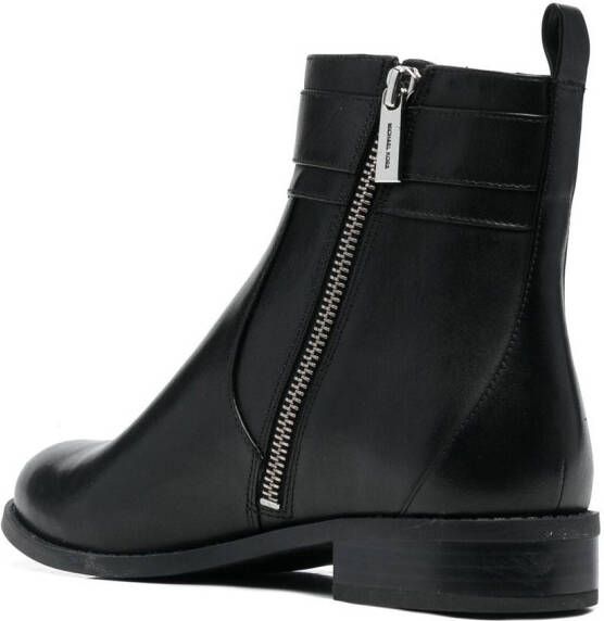 Michael Kors Padma strap boots Black