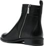 Michael Kors calf-leather logo-print ankle-boots Neutrals - Thumbnail 3