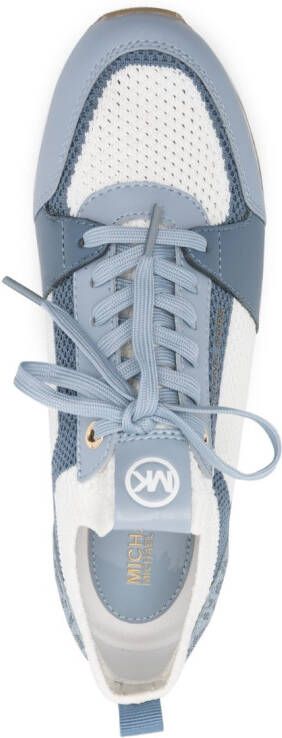 Michael Kors panelled low-top sneakers Blue