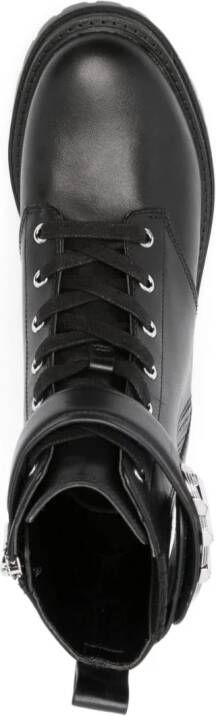 Michael Kors Parker 40mm leather ankle boots Black