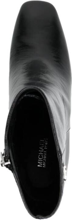 Michael Kors Perla 90mm logo-plaque boots Black
