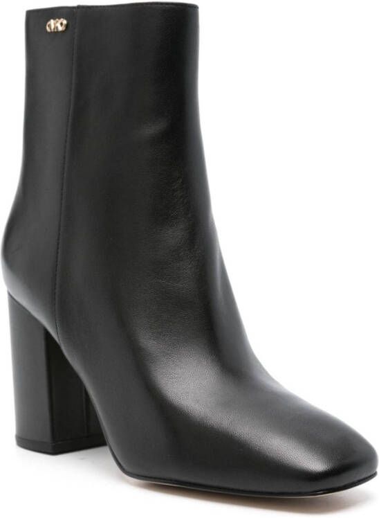 Michael Kors Perla Flex 80mm leather boots Black