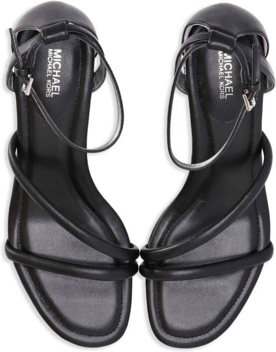 Michael Kors Porter 50mm leather sandals Black