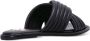 Michael Kors Portia quilted leather slides Black - Thumbnail 3