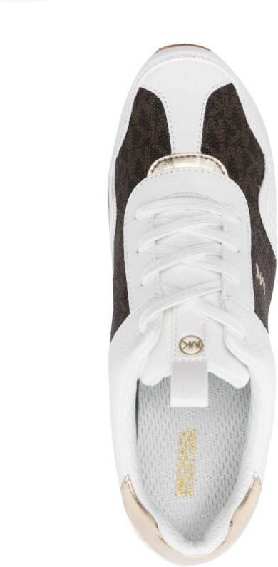 Michael Kors Raina panelled sneakers White
