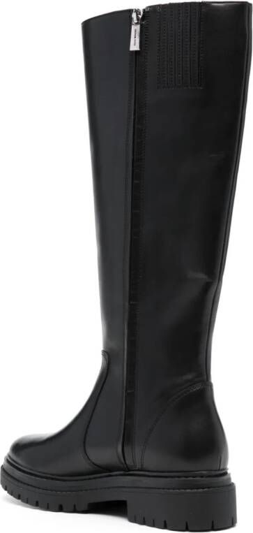 Michael Kors Regan leather boots Black