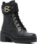 Michael Kors Rory leather combat boots Black - Thumbnail 2
