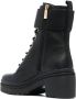 Michael Kors Rory leather combat boots Black - Thumbnail 3
