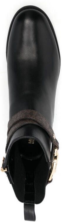 Michael Kors Rory logo-trim boots Black