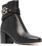 Michael Kors Parker logo-panelled ankle boots Black - Thumbnail 2