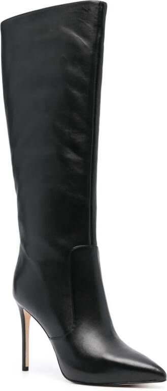 Michael Kors Rue 110mm knee-high leather boots Black