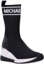 Michael Kors Skyler sock-style wedge sneakers Black - Thumbnail 2