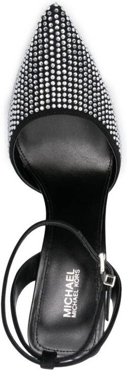 Michael Kors stud-embellished pointed-toe pumps Black
