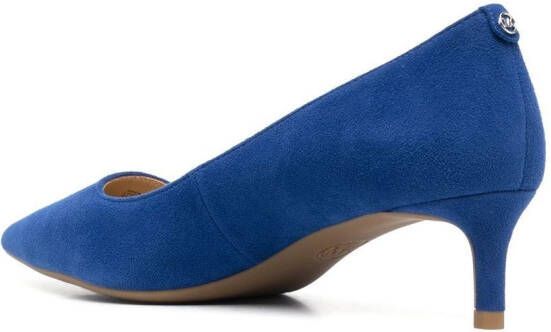 Michael Kors suede 50mm pumps Blue