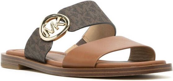 Michael Kors Summer monogram sandals Brown