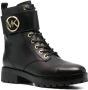 Michael Kors Tatum leather combat boots Black - Thumbnail 2