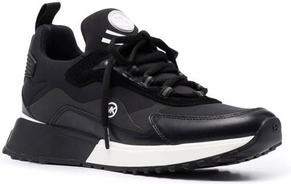 Michael Kors Theo low-top panelled sneakers Black