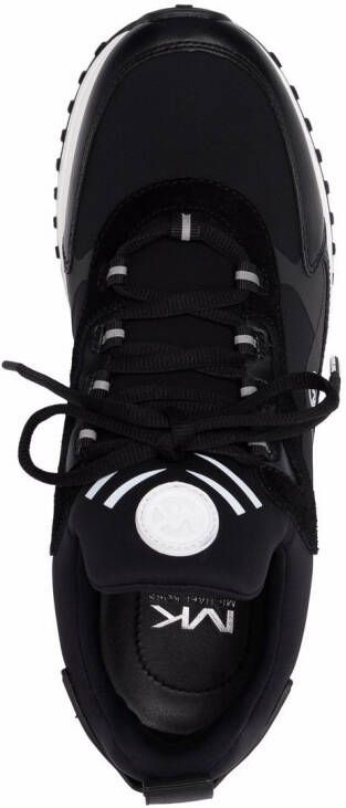 Michael Kors Theo low-top panelled sneakers Black