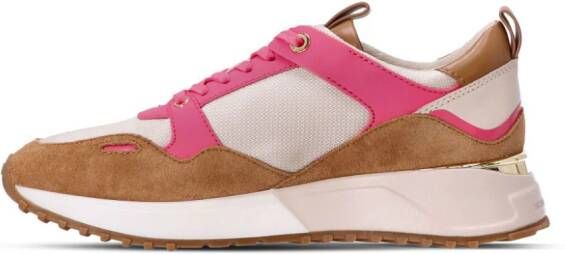 Michael Kors Theo panelled sneakers Neutrals