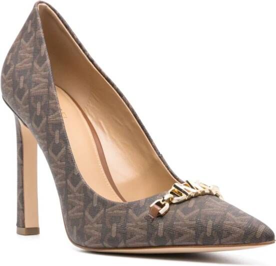 Michael Kors Tiffanie Empire 105mm pumps Brown