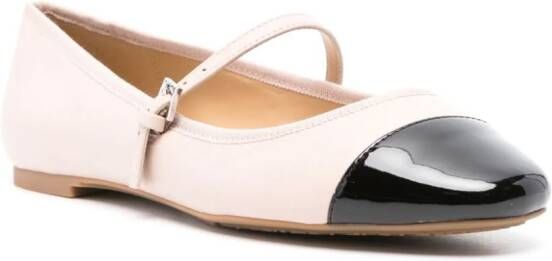 Michael Kors two-tone ballerina shoes Pink