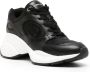 Michael Kors Zuma leather chunky sneakers Black - Thumbnail 2