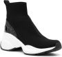 Michael Kors Zumma sock-style sneakers Black - Thumbnail 2