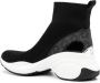 Michael Kors Zumma sock-style sneakers Black - Thumbnail 3