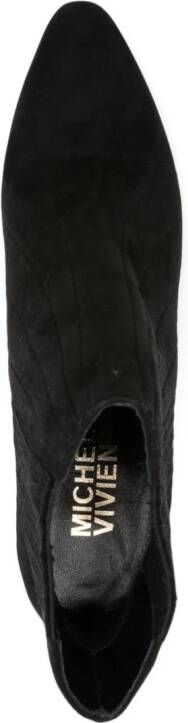 Michel Vivien Auburn 80mm ankle boots Black