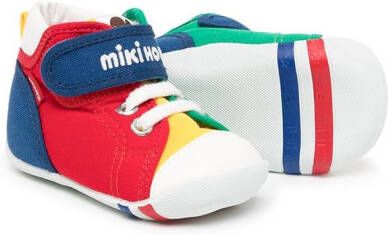 Miki House Baby First colour-block sneakers Blue