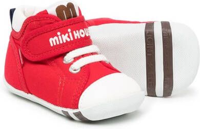 Miki House Baby First sneakers Red