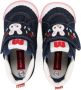 Miki House Bunny touch-strap sneakers Blue - Thumbnail 3