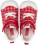 Miki House checked touch-strap sneakers Red - Thumbnail 3